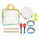 thumbnail image 2 of Kit De Instrumentos Musicales, Tambor De Mano Fácil De Tocar, Juego De Instrumentos Musicales Para Niños, Profesional Para Niños, 2 of 7