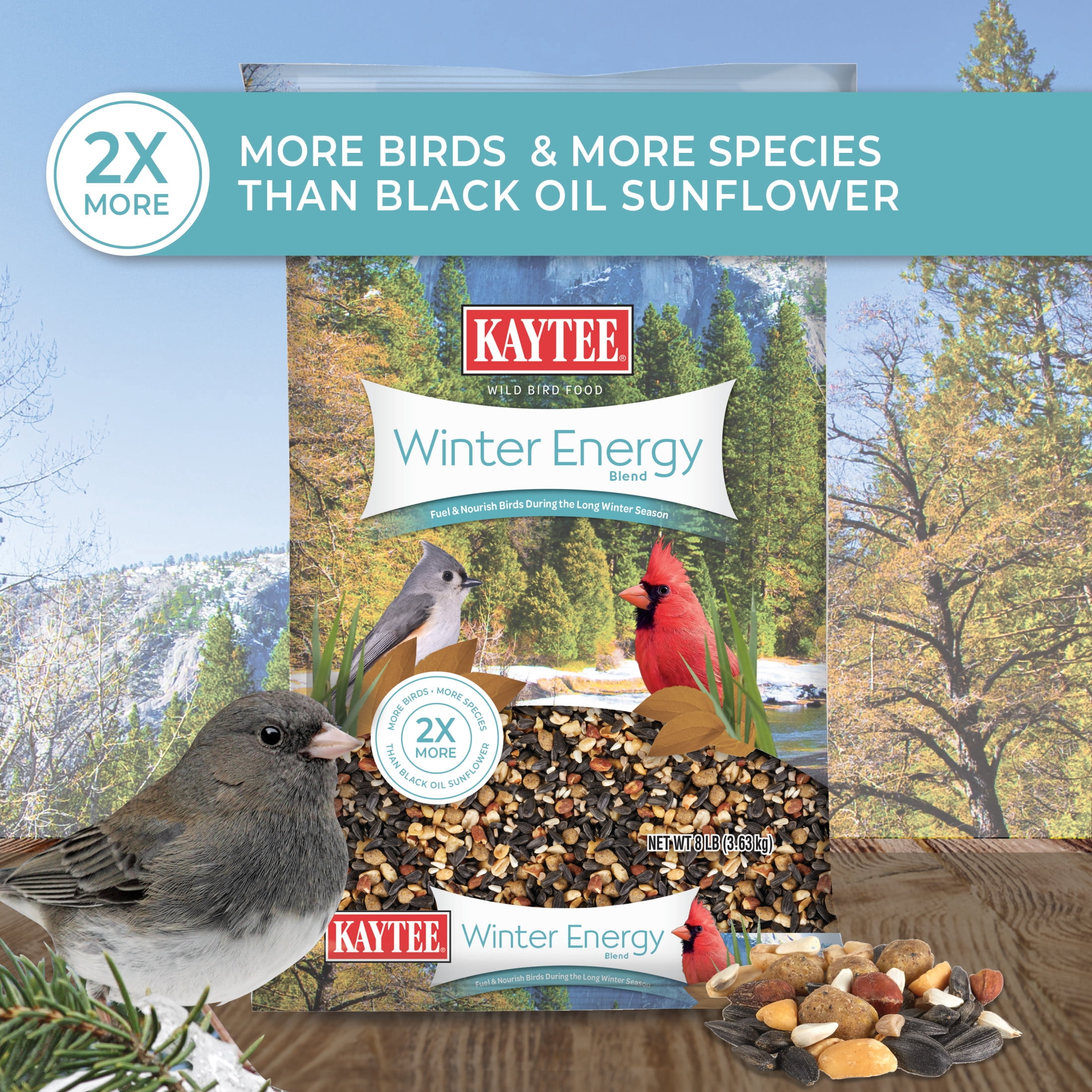 Kaytee Winter Energy Blend 8 lbs