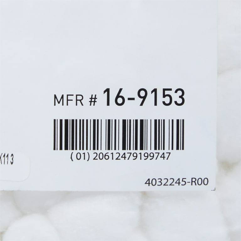 McKesson Cotton Balls, Non-Sterile Maximum Absorbency, Medium, 2000 Count,  2 Packs, 4000 Total 