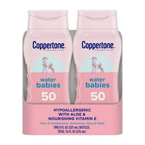 Coppertone Water Babies Sunscreen Lotion, SPF 50, 8 oz. (Pack of 2)