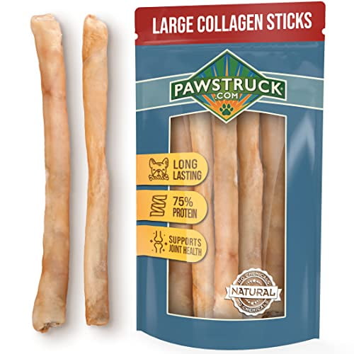 Pawstruck Beef Collagen Sticks for Dogs, Long Lasting Chews for All