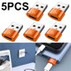 thumbnail image 5 of Adaptador OTG 6A Type-C a USB3.0 Convertidor para PC (1 pieza) Naranja, 5 of 7