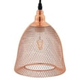 thumbnail image 3 of Modway Glimmer Modern Bell-Shaped Metal Pendant Light in Rose Gold, 3 of 5
