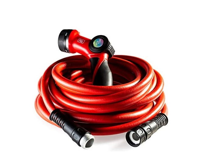FITT FLOW KIT Expandable Hose 50ft w/ MultiPattern Nozzle