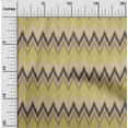 thumbnail image 1 of oneOone Georgette Viscose Fabric Chevron Ikat Printed Craft Fabric BTY 42 Inch Wide, 1 of 1