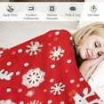 thumbnail image 3 of ARISTURING  Christmas Throw Blanket, Christmas Decorations Blankets and Throws, Fuzzy Cozy Soft Warm Sherpa Winter Holiday Blanket for Bed Couch Sofa Reindeer Snowflakes, 3 of 6