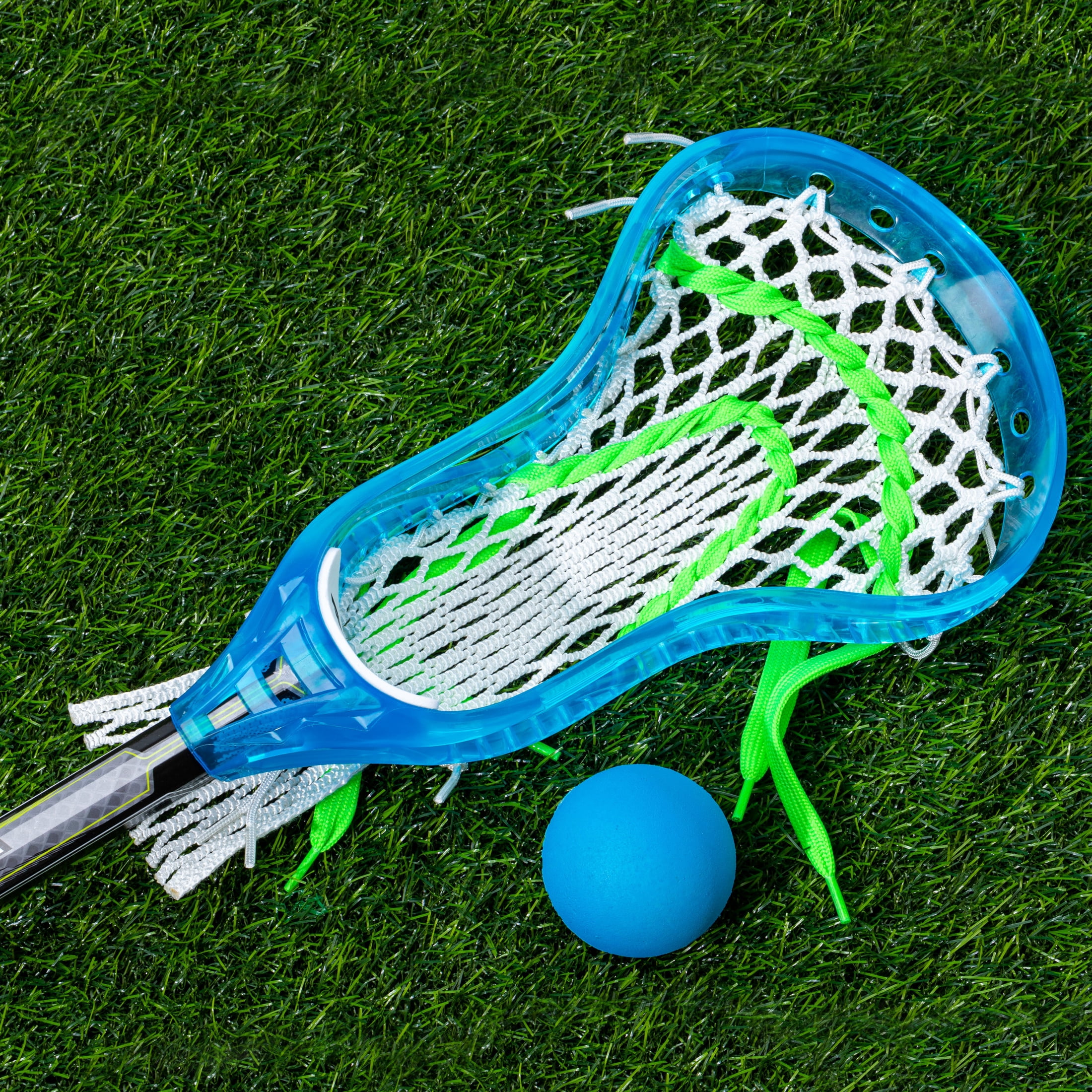 Franklin Sports Youth 34" Mini Pro Style Lacrosse Stick & Ball Set