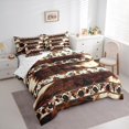 thumbnail image 3 of Castle Fairy Boys Girls Farmhouse Animal Cow Bedding Comforter Set 7pcs,Hippie Tribal Print Queen Bedding Sets Super Cozy,Exotic Style Queen Sheet Sets,Breathable Home Decor,Reversible, 3 of 8