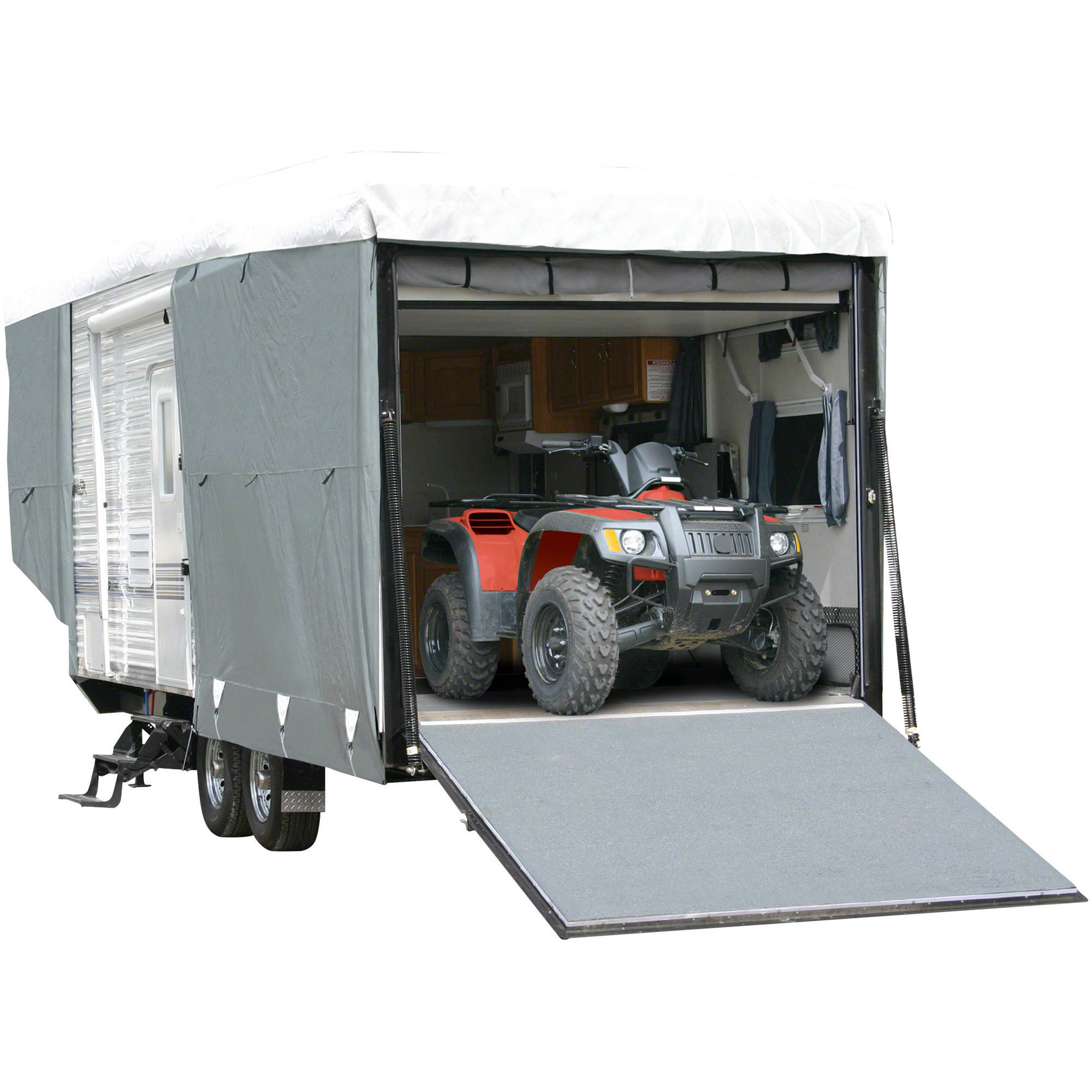 Classic Accessories OverDrive PolyPRO 3 Deluxe Toy Hauler Cover, Fits