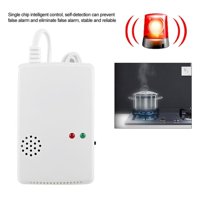 Sensor de alarma de gas Bling Bling Detector de gas Natural Diseño elevado