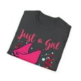 thumbnail image 4 of Girls love Ocean Animals Novelty Fish Lovers Unisex T-Shirt, 4 of 4
