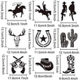 thumbnail image 2 of 9PCS Western Cowboy Stencil 6×6inch Cowboy Boots Hat Cactus Cowboy Cowgirl Stencil Reusable Hollow Out Drawing Template for Painting DIY Gifts Crafts Wood Furniture Wall Decor$$Art & Craft, 2 of 8