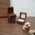 thumbnail image 2 of Minnieouse Caja de joyería de Anillo de ceremonia de matrimonio Mini caja colgante Bolsillo de viaje portátil Exhibición de embalaje Type3 NO3, 2 of 6