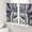 Blue, variant on Sheer Curtain Panels Yellow Grey Rod Pocket Voile Window Curtains Abstract Geometric Circle Window Treatments Ligh Filtering Privacy Curtain Drapes for Bedroom Living Room 2 Panel Set 45 Inch Length