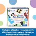 thumbnail image 4 of Juego de herramientas matemáticas Learning Resources Rainbow diez Marcos 140 piezas, 4 of 6