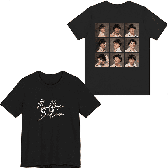 Maddox Batson Merch Tiny Vinyl Cover T-shirt Men Women Shirt Short Sleeve Casual Graphic Tee