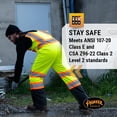 thumbnail image 4 of Pantalones impermeables con peto Pioneer Hi Vis para hombre y mujer, 4 of 9
