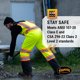 thumbnail image 4 of Pantalones impermeables con peto Pioneer Hi Vis para hombre y mujer, 4 of 9