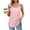 Pink, variant on OGLCCG Women's Camisole Tops Lightweight Spaghetti Strap Summer Tank Tops Solid Color Casual Loose Fit Crewneck Basic Cami for Women,XL,Pink