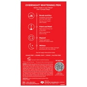 Colgate Optic White Overnight Teeth Whitening Gel Pen, 21 Whitening Treatments, 0.08 oz
