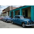 thumbnail image 2 of DeNardo, Laura 24x17 Black Ornate Wood Framed with Double Matting Museum Art Print Titled - Cars of Cuba VIII, 2 of 4