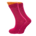 thumbnail image 5 of Combed Cotton Crew Socks for Women Colorful 6 Pairs Size 9-11 - Design 3, 5 of 9