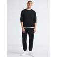 thumbnail image 2 of Free Assembly Men's Fleece Jogger Pants, Sizes XS-3XL, 2 of 5