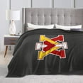 thumbnail image 4 of VMI Keydets Fleece Blanket, Very Soft Microfiber Flannel Blanket for Couch Warm and Cozy for All Seasons, 4 of 6
