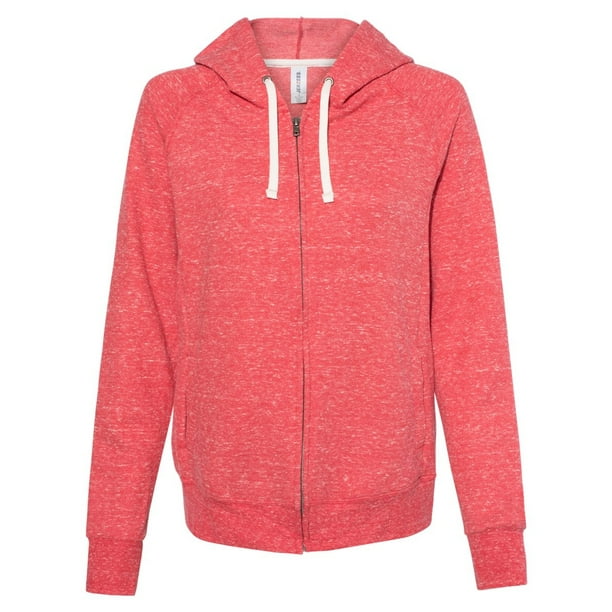 Jerzees Women’s Full Zip Cotton Blend Hoodie with Side Pockets ...