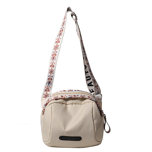 Lonchera, bento box, bolsa de tela de nailon para mujer, nueva bolsa de hombro de gran capacidad, bolsa de viaje informal, paquete cruzado.