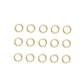 thumbnail image 4 of BESTYASH 200Pcs Small Keyring Hoop for Link Cards and Craft Projects in Golden, 4 of 8