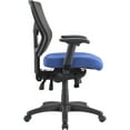 thumbnail image 3 of Lorell, Padded Fabric Seat Cushion for Conjure Executive Mid/High-back Chair Frame, 1 Each, Blue, 3 of 9
