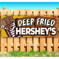 thumbnail image 1 of Deep Fried Hersheys 13 oz Vinyl Banner With Metal Grommets, 1 of 4