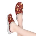 thumbnail image 6 of POLERO Cute Cats Maple Leaf Mules Shoes Women's Backless Walking Sneakers Mesh Breathable Slip-on Loafers Open Back Close Toe Slippers Thanksgiving Holiday Footwear, 6 of 7