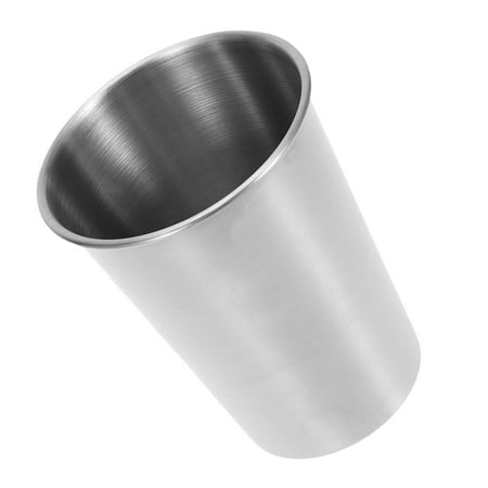 ETHZZLE Stainless Steel Water Cup 304 Metal Outdoor Beer Mug Portable Camping Coffee Cup