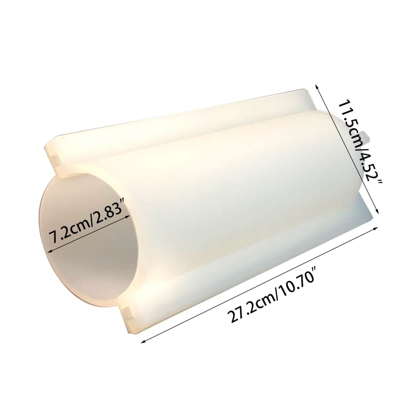 Large Cylinder Shape Candle Moulds Soap Molds Mousse Mold Silicone Material for Candle Making Resin Casting Soaps Crafts