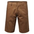 thumbnail image 1 of FashionOutfit Men's Basic Solid 100% Cotton Twill Chino Shorts, 1 of 3
