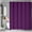 Purple, variant on EazyTech Waterproof Mildew Proof Polyester Shower Curtain 70.8x70.8 Inch Frosted Bathroom Partition with Easy Installation
