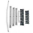 thumbnail image 1 of Enlaces de enlace de chasis de acero inoxidable de 8 piezas compatibles con Axial Rbx10 Ryft, 1 of 5
