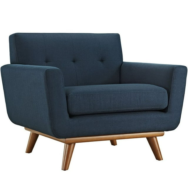 Modway Fauteuil en Bois, Azur