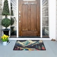 thumbnail image 5 of Yayeee Doormat for Inside 20"x32" Absorbent Low-Profile Washable Non-Slip Rubber Backed Entryway Rug, Evening Mountain Road, 5 of 8