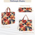 thumbnail image 6 of FORMRS Womens Corduroy Tote Bag Crossbody Shoulder Handbag with Pocket, Flowers Pattern, 6 of 7