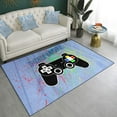 thumbnail image 1 of Boys Bedroom Game Carpet Game Handle Floor Mat Game Player Carpet Square Game Room Decorative Door Mat Suitable for Bedroom Room Game Room Floor Mat 100*150cm, 1 of 2