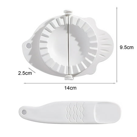 

SUZY Ravioli Mold 1 Set Multipurpose Foldable Durable BPA Free Dumpling Maker