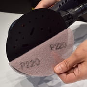 MAXXT 5 Hook & Loop DA Sander Backing Plate Pad 30 Sandpaper, Dual-Action Random Orbital Sanding Pad - Low Profile Edge, Medium Density - for MAXXT Brushless Orbit Sander