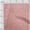 thumbnail image 1 of oneOone Cotton Cambric Pink Salmon Fabric Texture & Triangle Geometric Sewing Material Print Fabric By The Yard 56 Inch Wide, 1 of 1