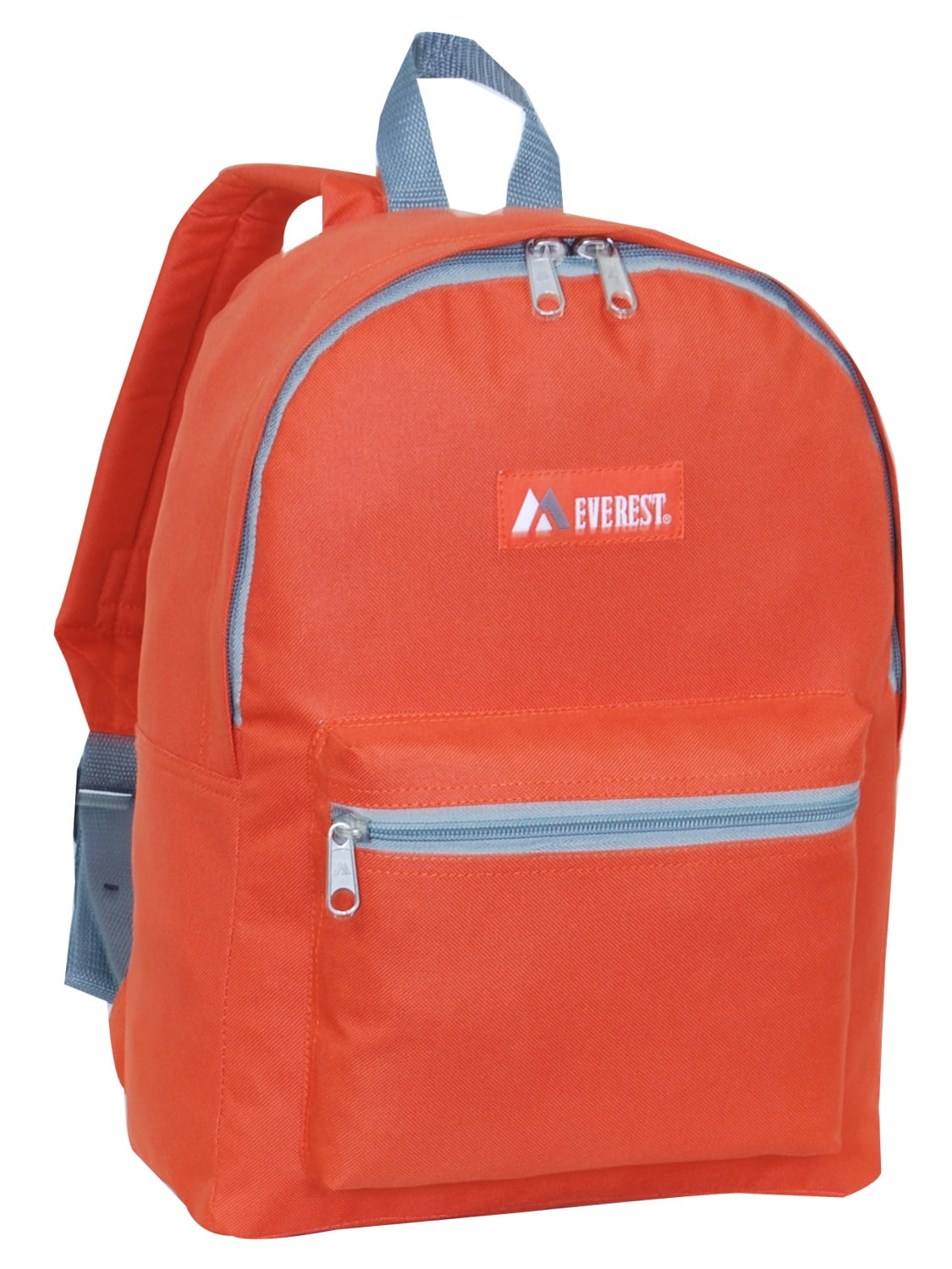 Everest Backpack Book Bag Back to School Basic Style MidSize Rust