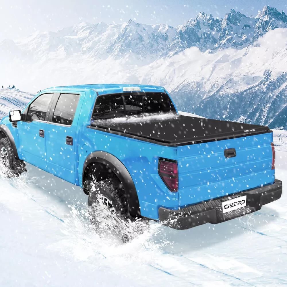RVNI 5.6 ft Soft Roll Up Truck Bed Tonneau Cover for 2009-2023 Dodge Ram 1500 Classic