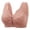 Pink G, variant on Stamzod Front Closure Bras for Women V-Neck Embroideried Push Up Bra No Underwire Wireless Push Up Bras