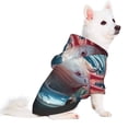 thumbnail image 2 of Fotbe Bubbles Axolotl Fantasy Sudadera con Estampado para Perros Pequeños – Suéter con Capucha para Mascotas, Tela Suave de Forro Polar con Bolsillo-XX-Large, 2 of 7